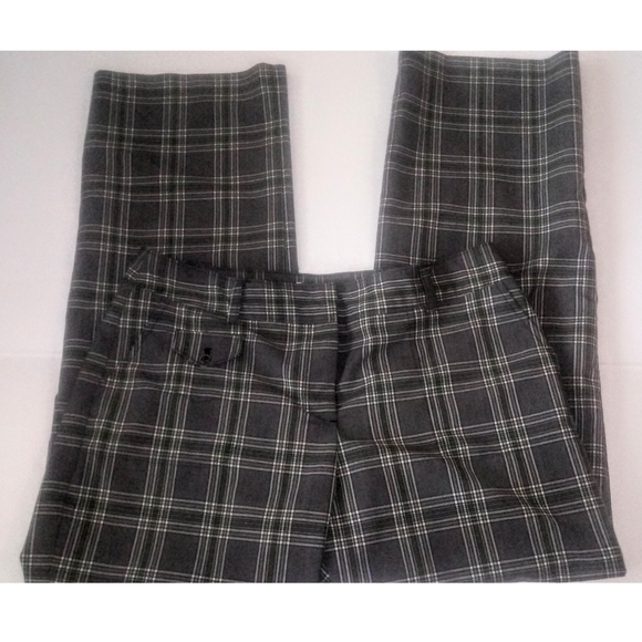 izod plaid golf pants